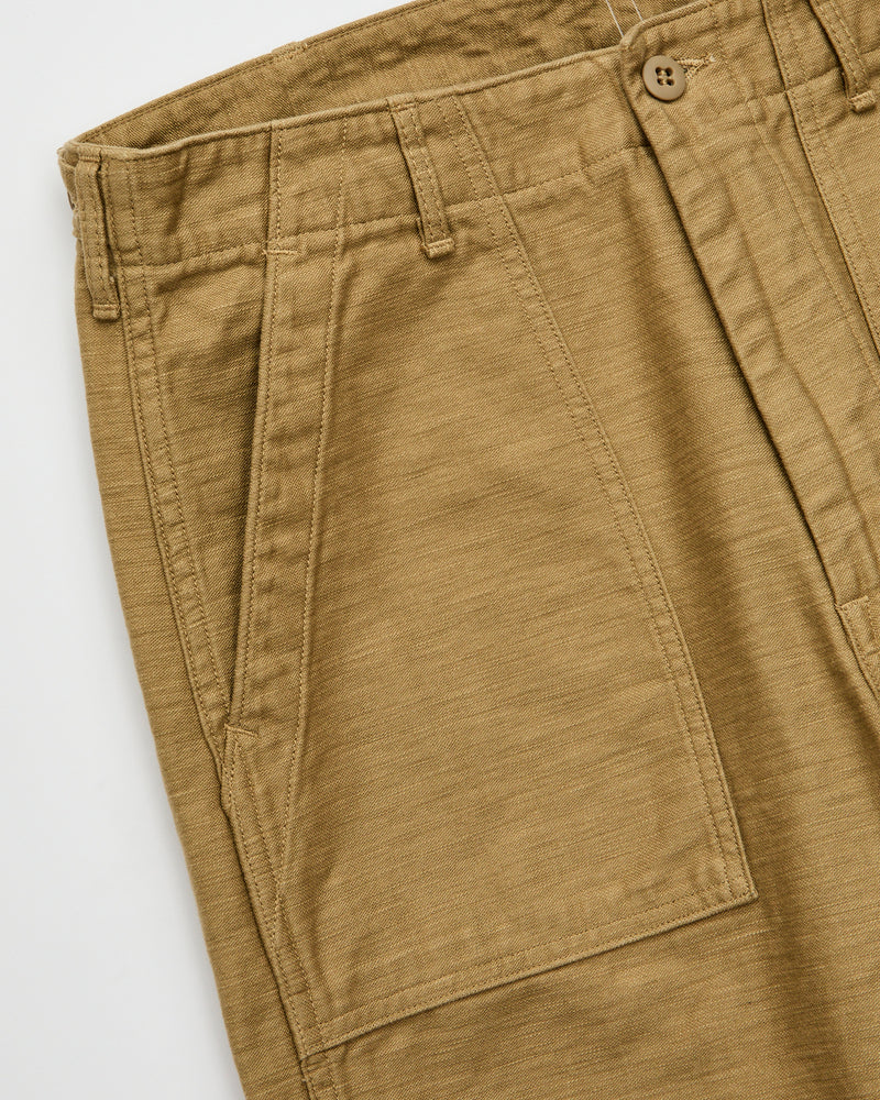 Slim Fatigue Pants in Khaki