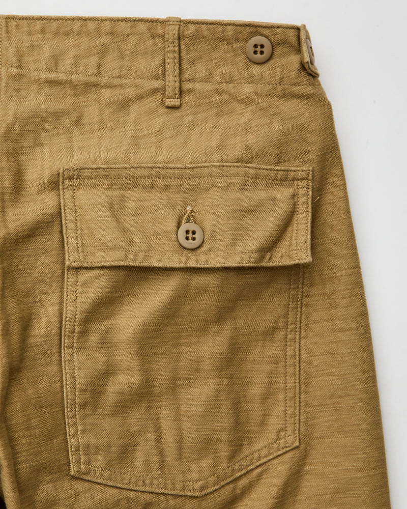 Slim Fatigue Pants in Khaki