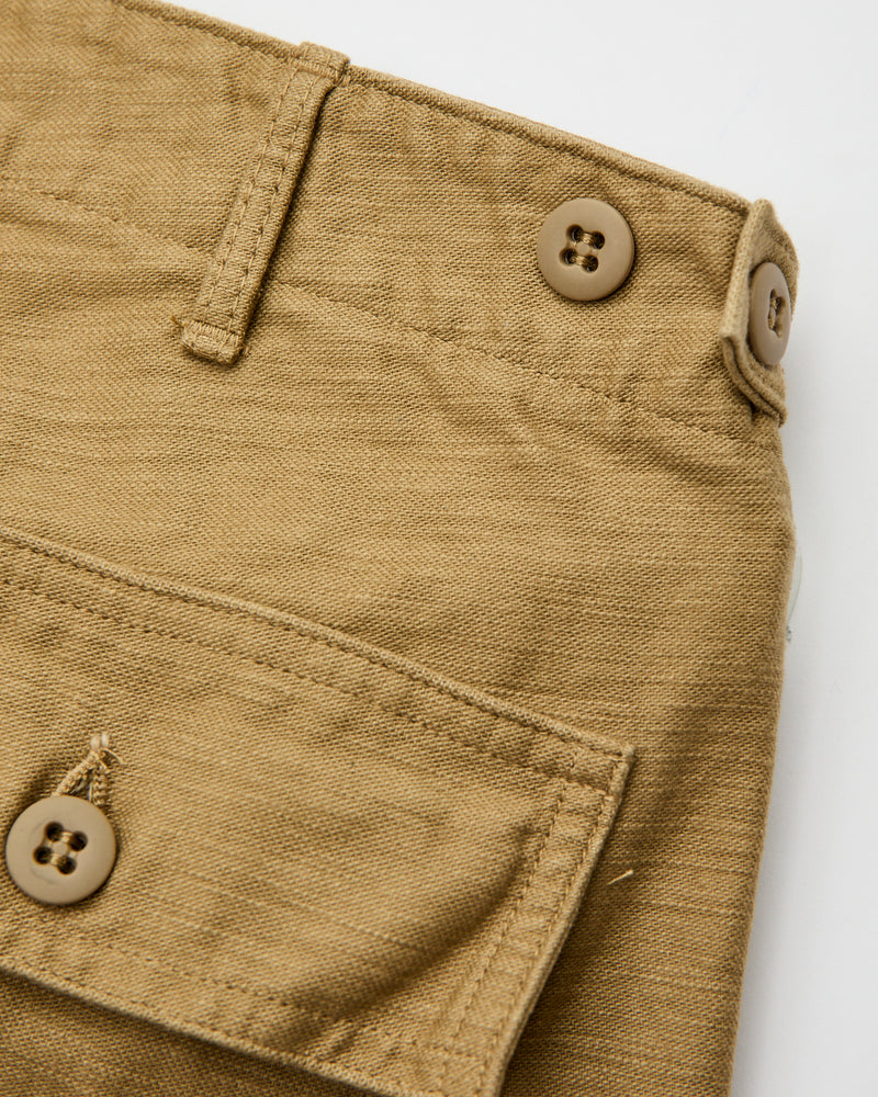 Slim Fatigue Pants in Khaki