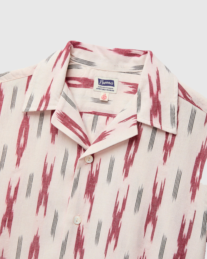 Ikat Vacation Shirt in Natural