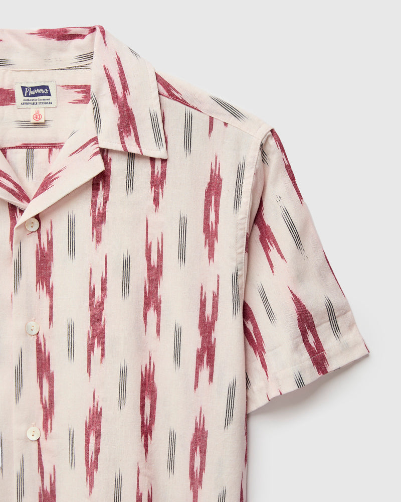Ikat Vacation Shirt in Natural
