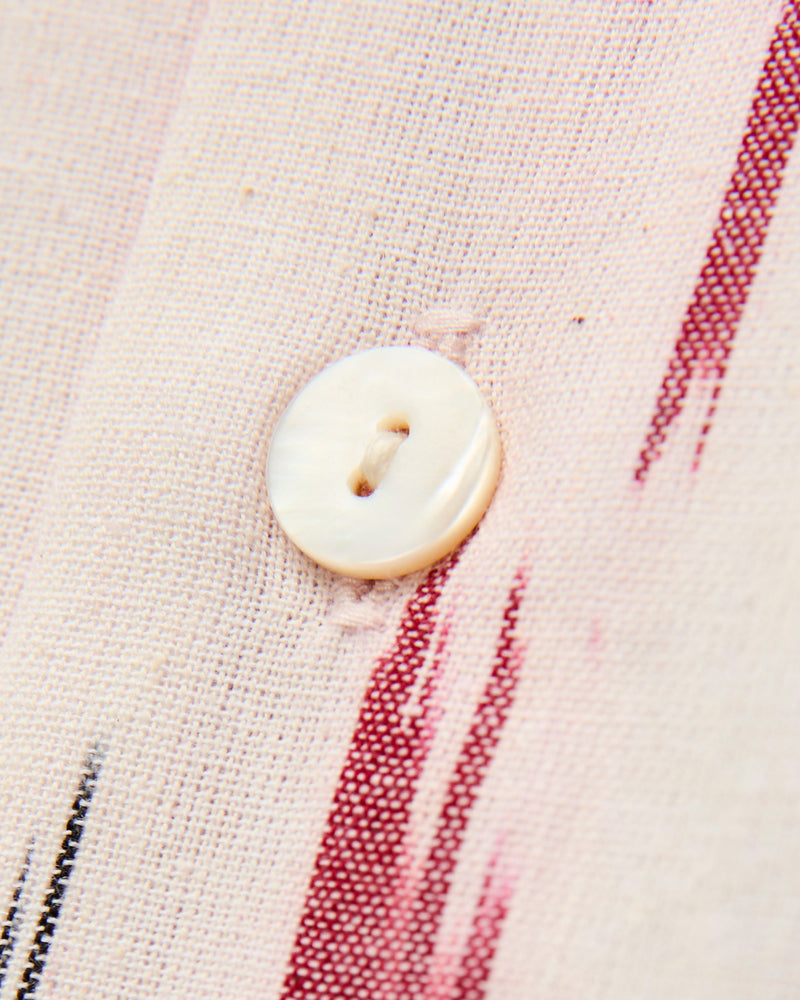 Ikat Vacation Shirt in Natural