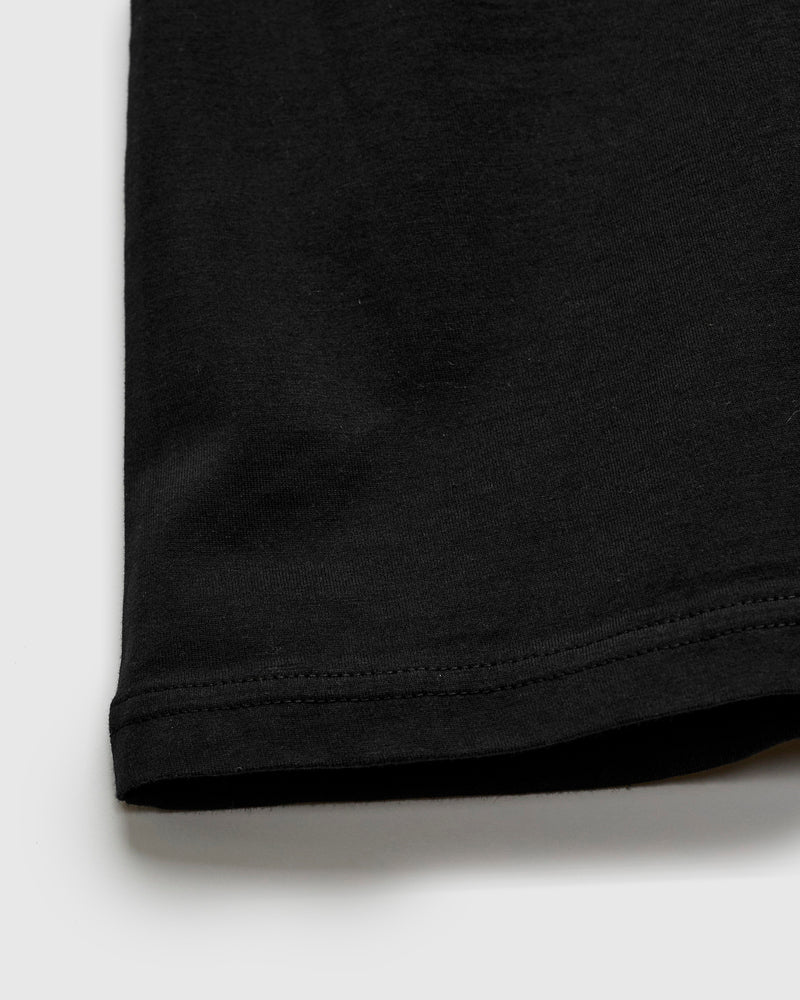 Tenjiku Jersey T-Shirt in Black