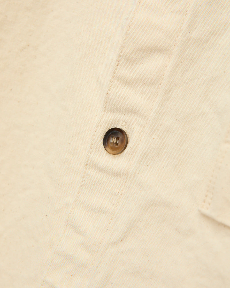 8oz Canvas Raglan Shirt in Natural