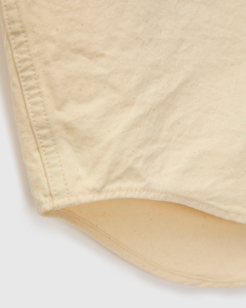 8oz Canvas Raglan Shirt in Natural