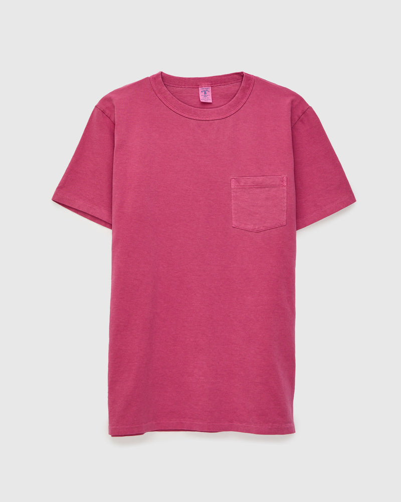 Pigment Dyed Pocket Tee in Regal Purple