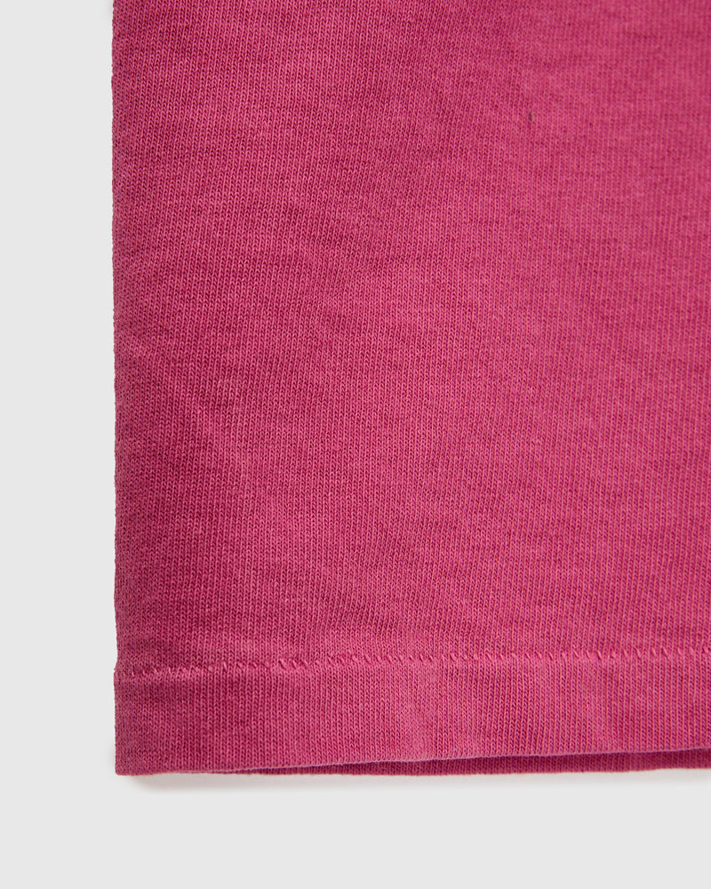 Pigment Dyed Pocket Tee in Regal Purple
