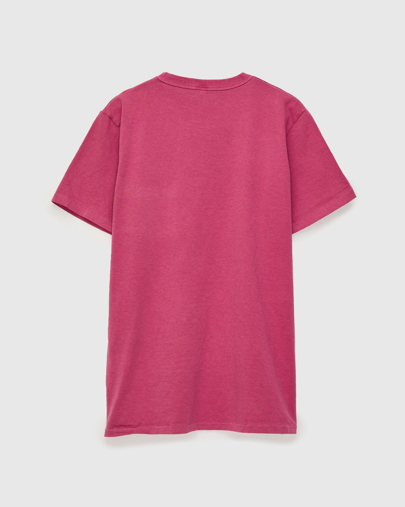 Pigment Dyed Pocket Tee in Regal Purple