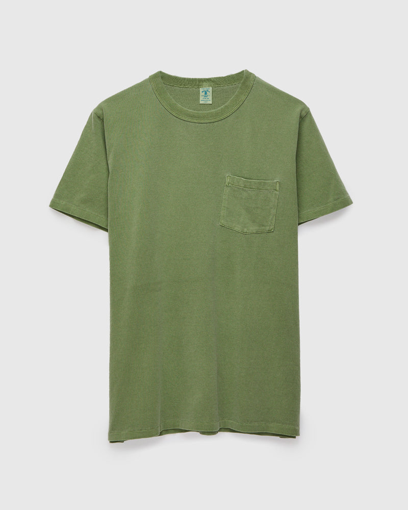 Pigment Dyed Pocket Tee in Spruce