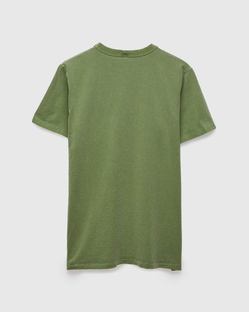 Pigment Dyed Pocket Tee in Spruce