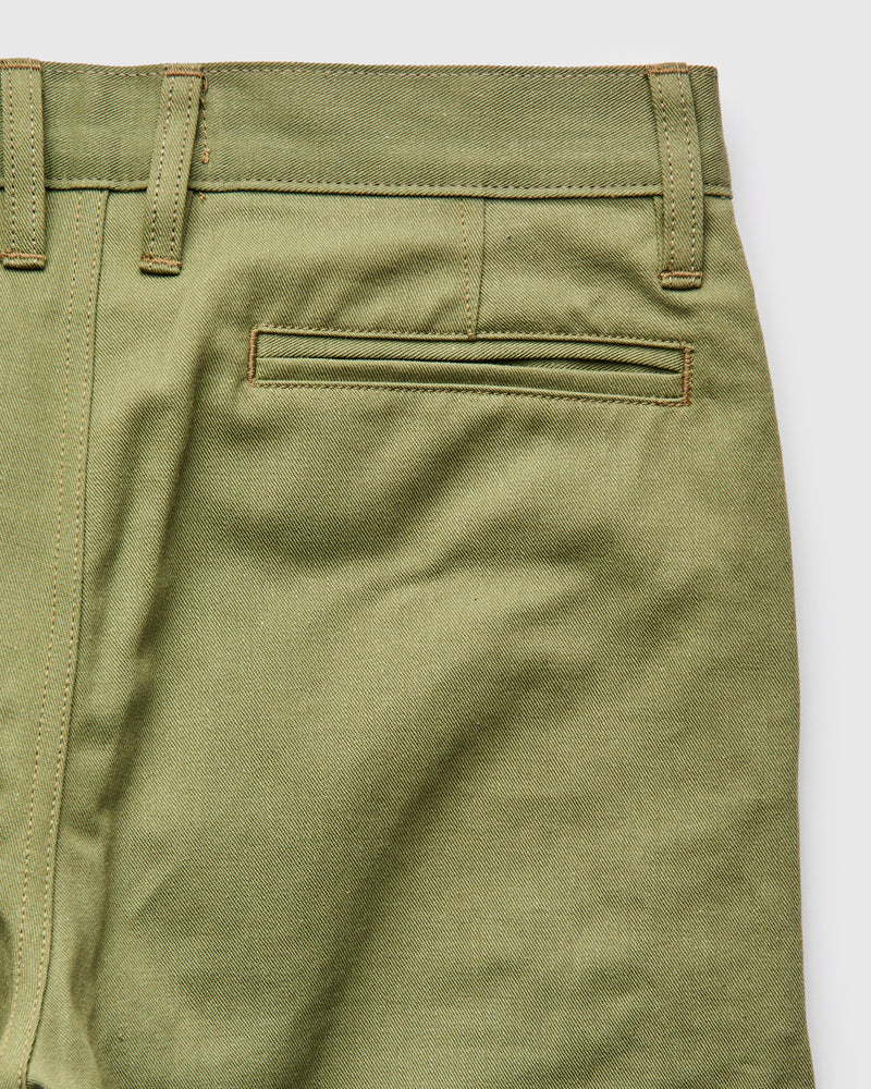 CH-55x 12oz Selvedge Chino in Olive