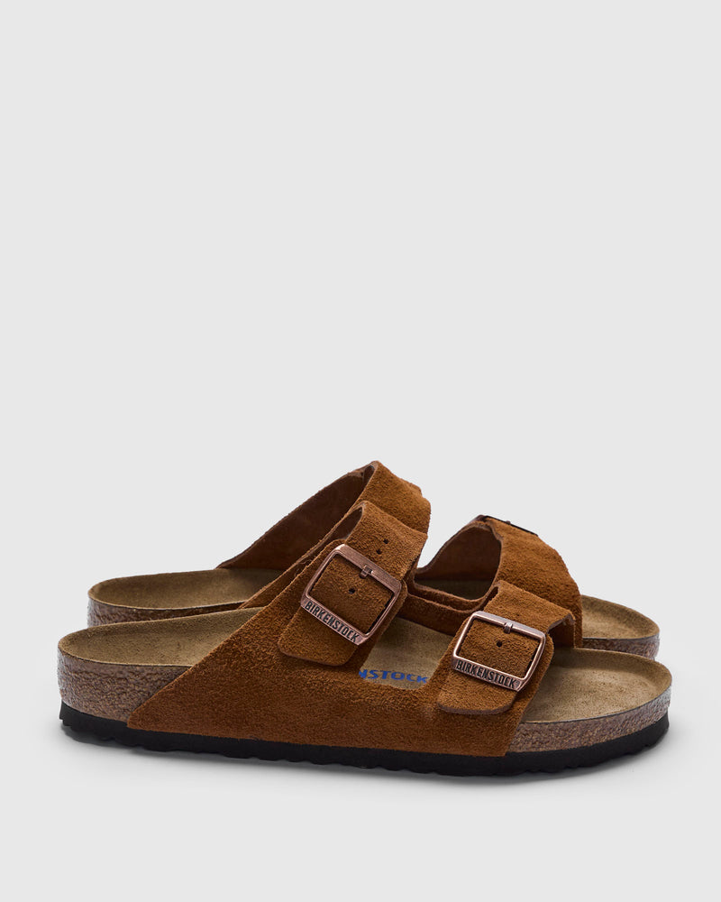 Arizona Sandal in Suede Mink SFB