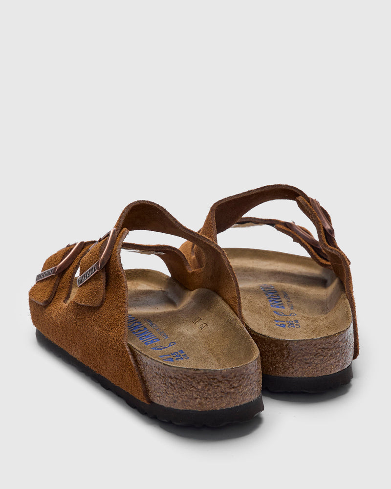 Arizona Sandal in Suede Mink SFB