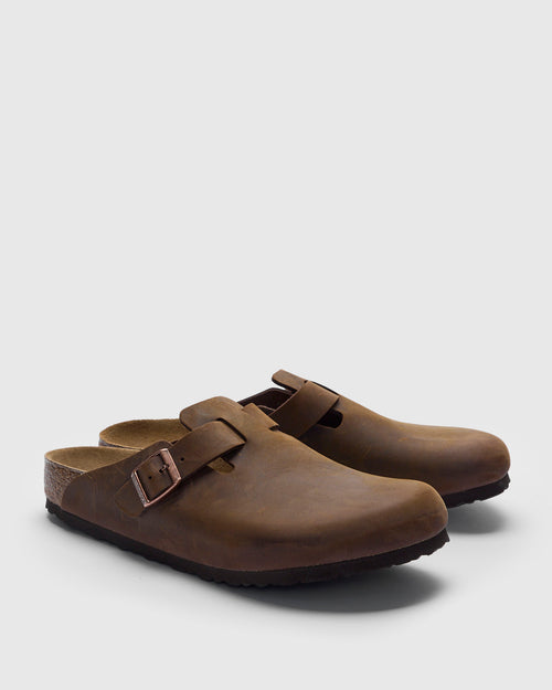 Boston Clog in Habana Leather