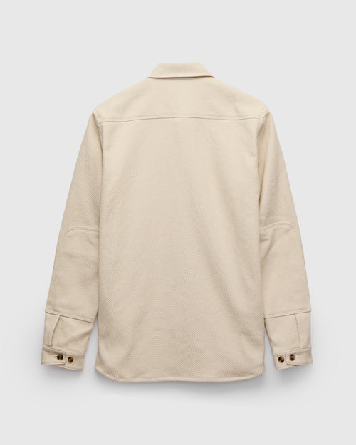 Crissman Overshirt in Natural Sashiko