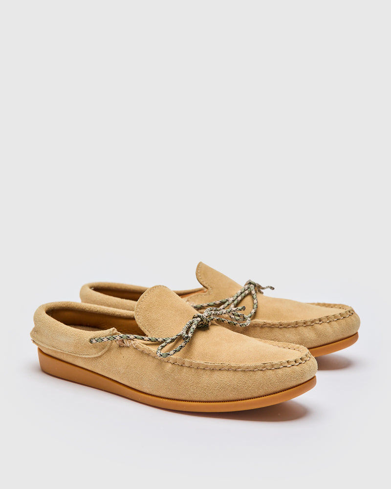 Easymoc Slip-On in Sand Suede