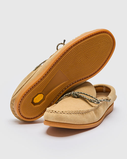 Easymoc Slip-On in Sand Suede