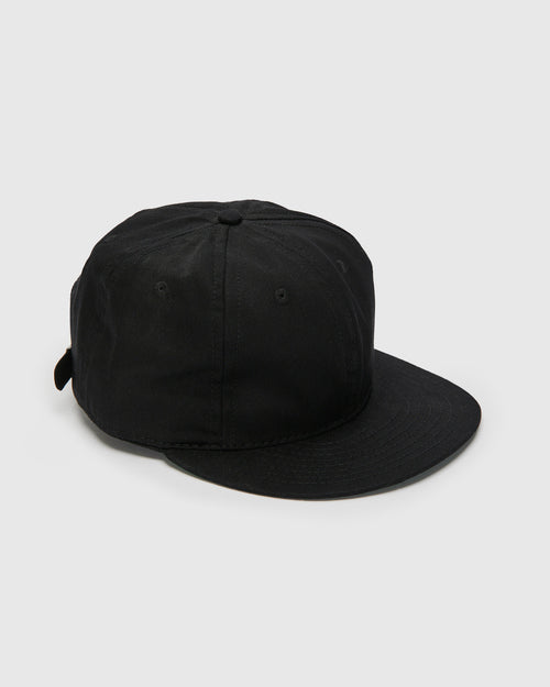 Blue Owl Baseball Cap in Black