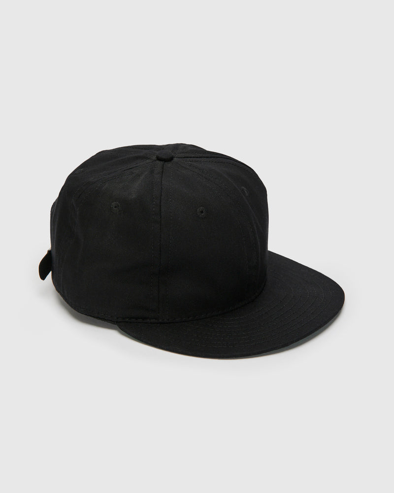 Blue Owl Baseball Cap in Black