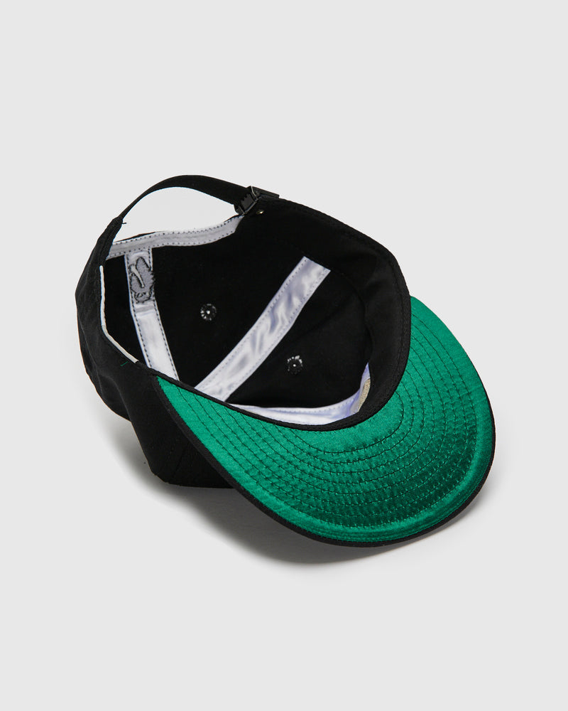 Blue Owl Baseball Cap in Black