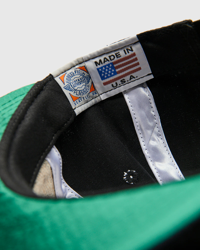 Blue Owl Baseball Cap in Black