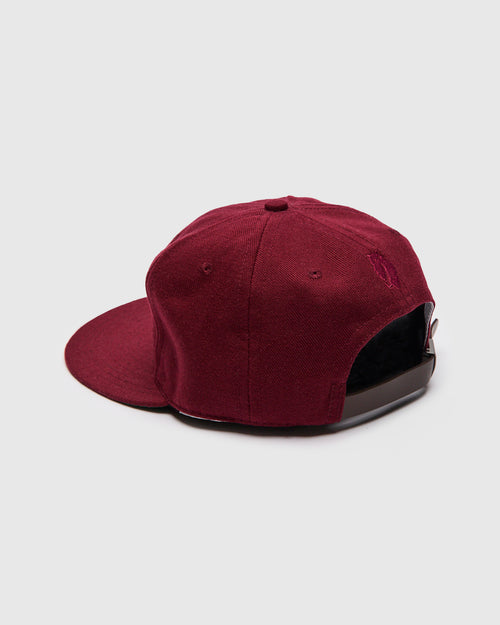 Blue Owl Baseball Cap in Cardinal