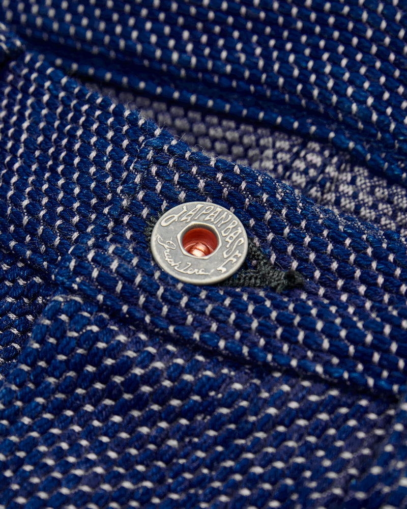 14.5oz Double-Yarn Sashiko Selvedge Jeans - Heritage Straight Fit