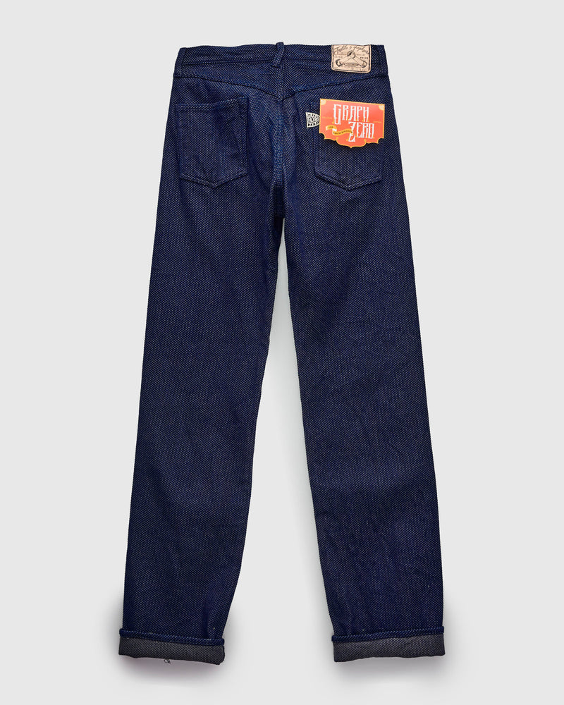 14.5oz Double-Yarn Sashiko Selvedge Jeans - Heritage Straight Fit
