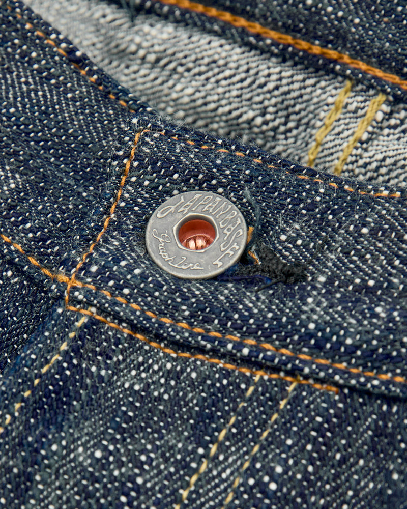 "Green Indigo Skein Dyeing" 15oz Kasezome Selvedge Denim - Slim Straight Fit