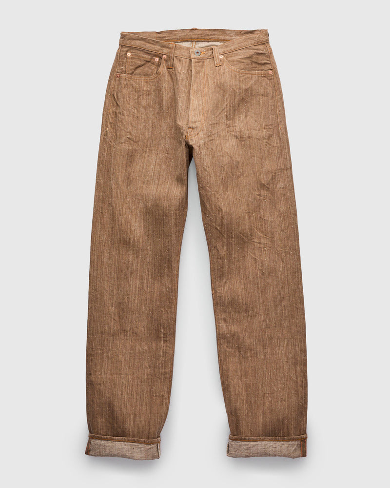 "Persimmon" 13oz Natural Dye Selvedge Denim - Regular Straight Fit