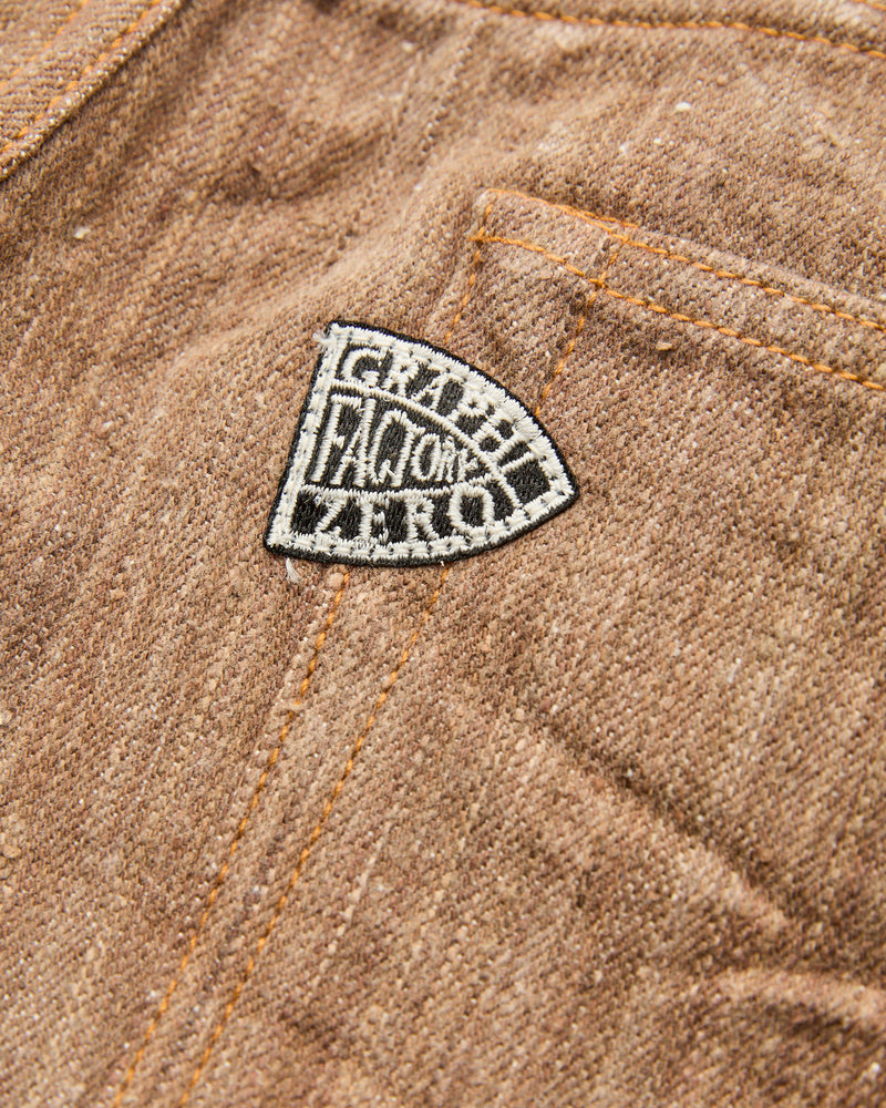 "Persimmon" 13oz Natural Dye Selvedge Denim - Regular Straight Fit