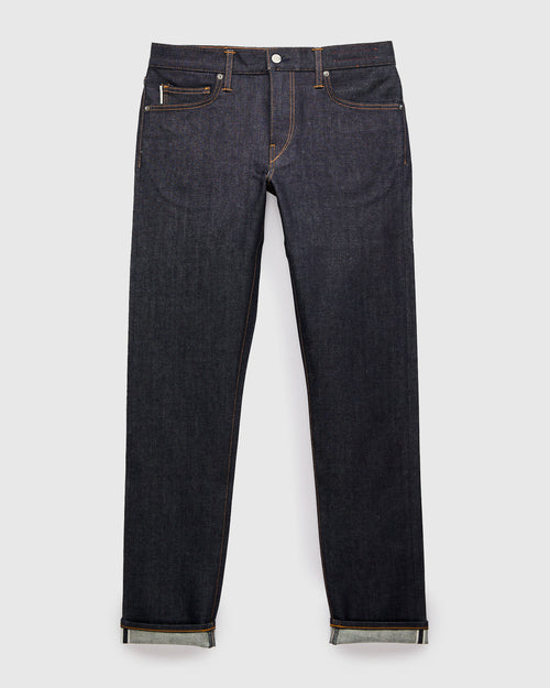 10.5oz Indigo Stretch Selvedge Denim - Pen Slim