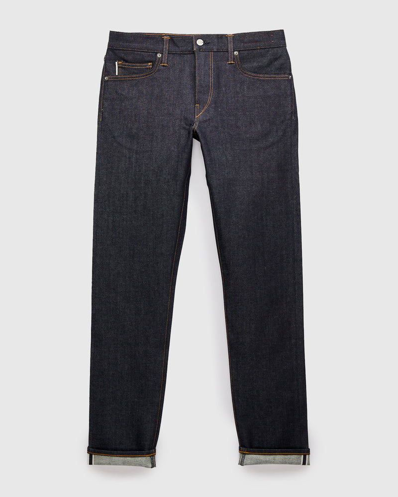 10.5oz Indigo Stretch Selvedge Denim - Pen Slim