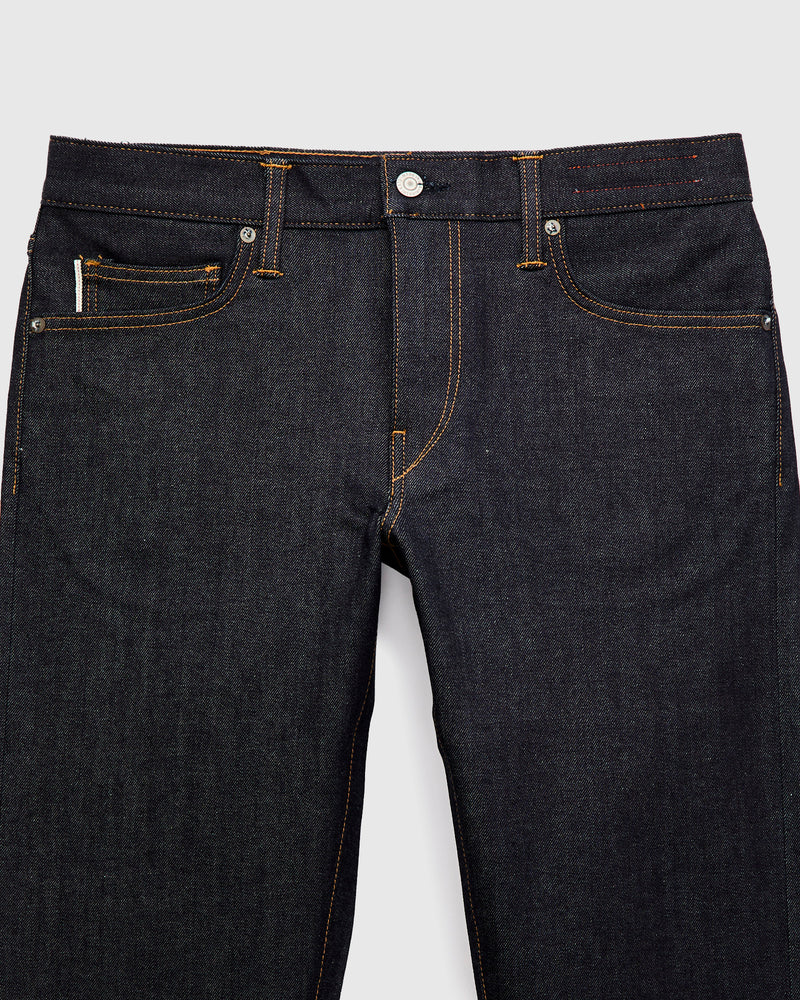 10.5oz Indigo Stretch Selvedge Denim - Pen Slim