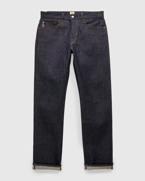 14oz Indigo Stretch Selvedge Denim - Hammer Straight