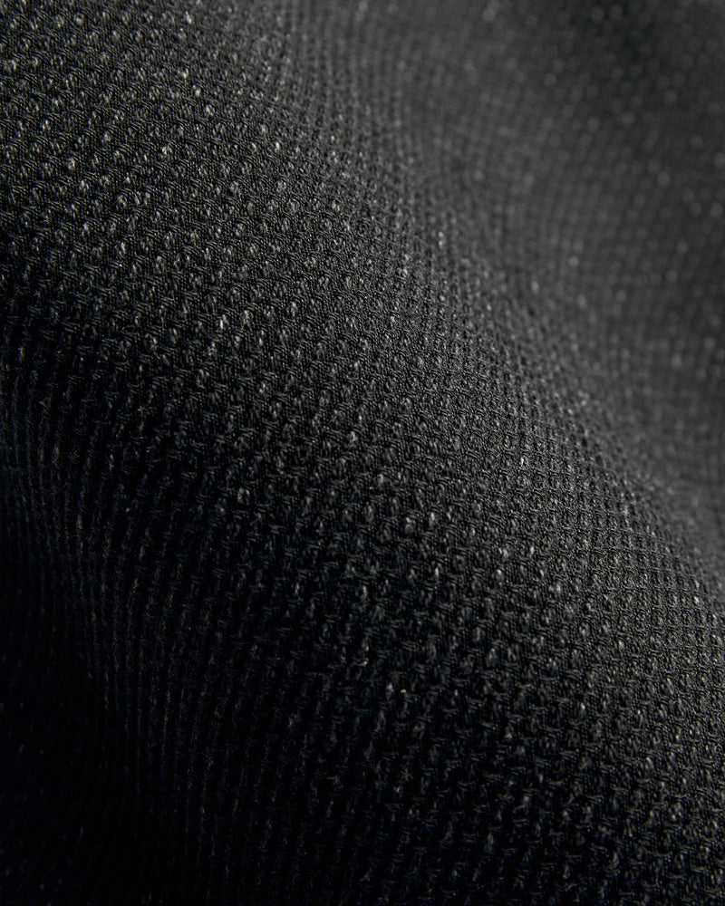 11oz Sashiko Easy Tapered Pants in Black