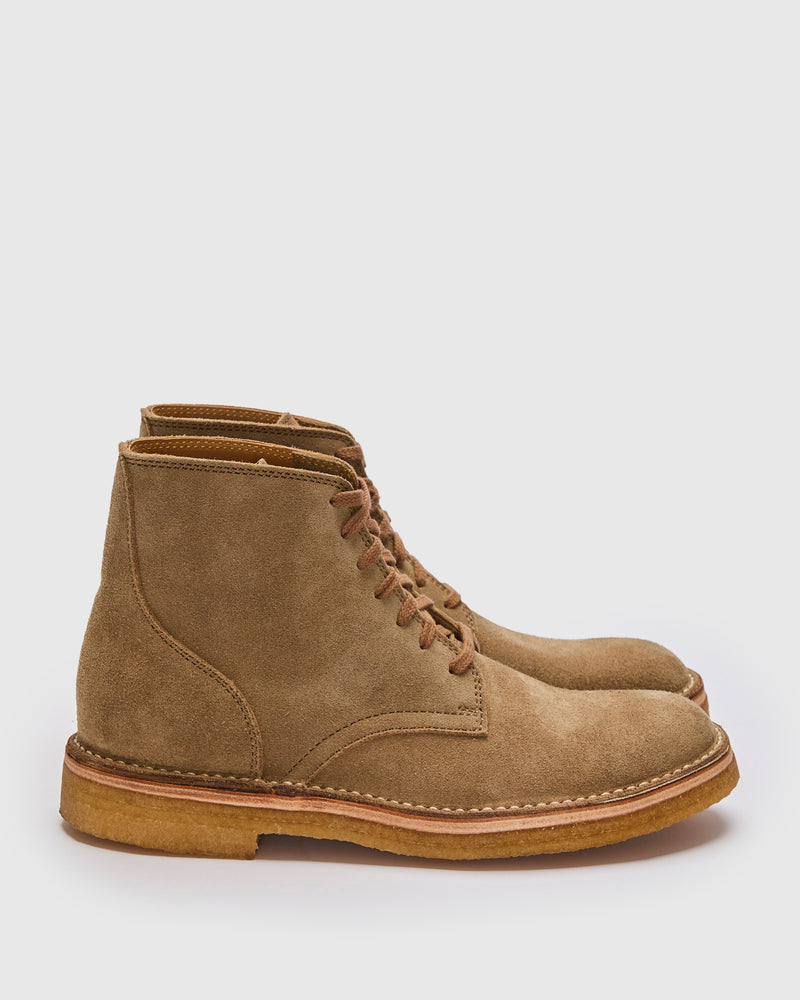 Sahara Boot in Japanese Suede Khaki