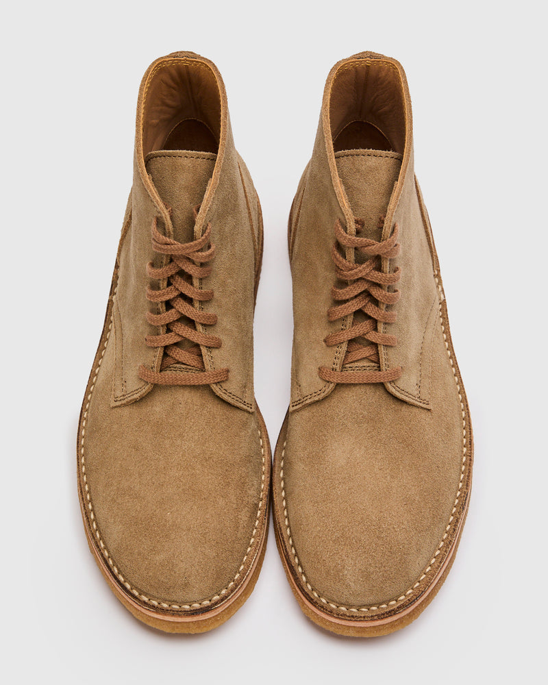 Sahara Boot in Japanese Suede Khaki