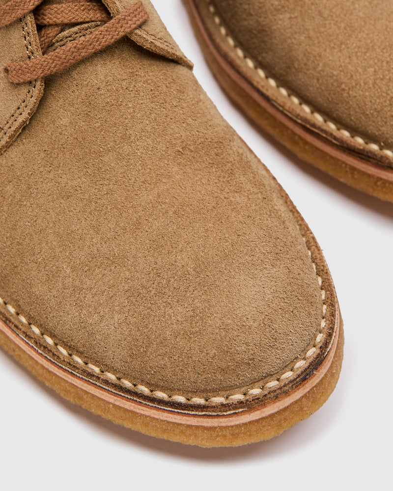 Sahara Boot in Japanese Suede Khaki