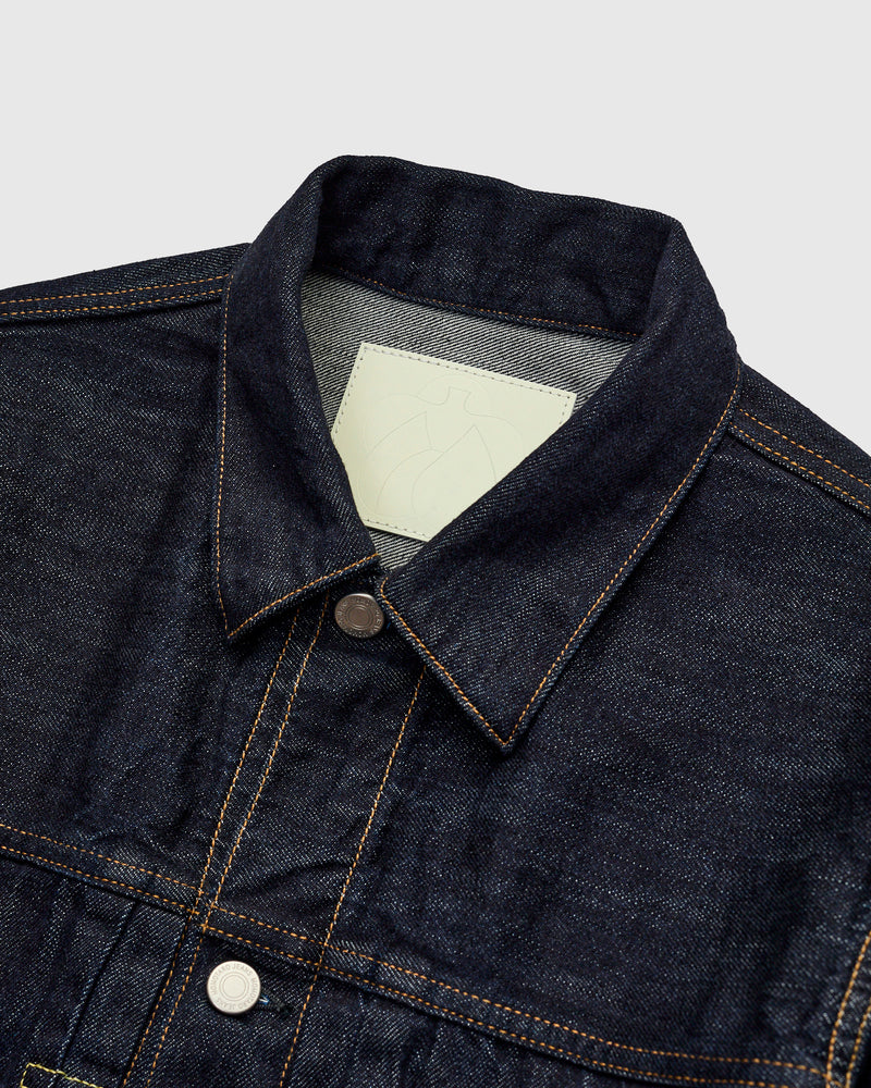 MXGJ1008 "Tokuno Blue" 11oz Selvedge Denim Type-2 Jacket