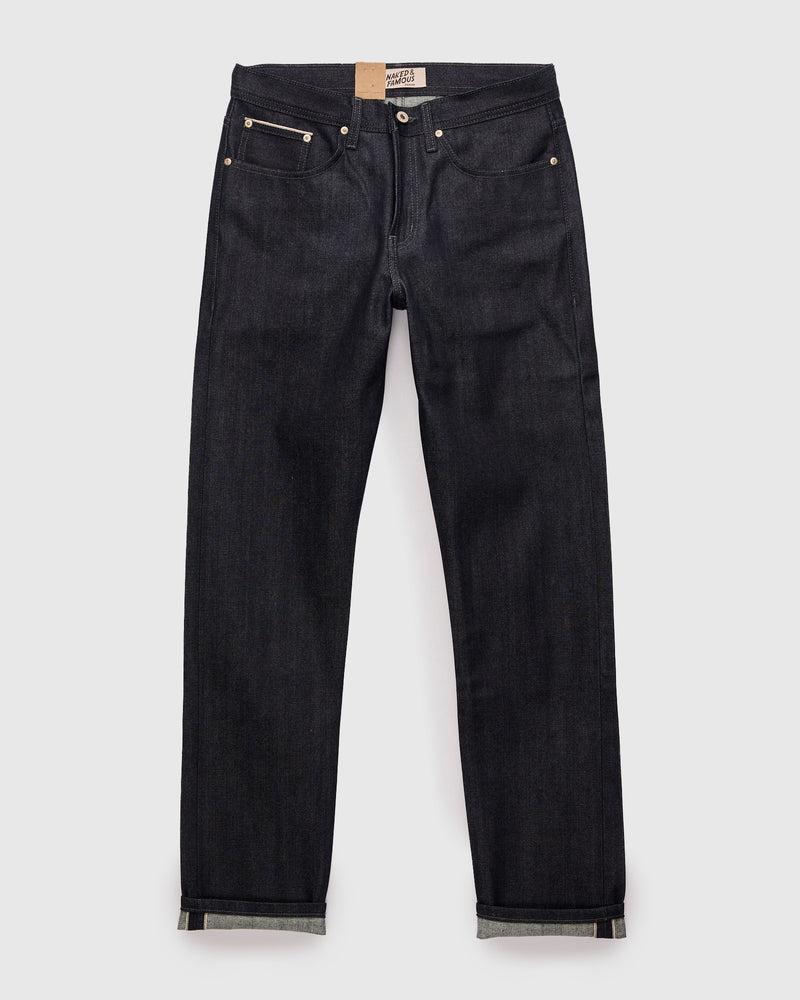 "Indigo Selvedge" 13oz Selvedge Denim - Weird Guy Fit