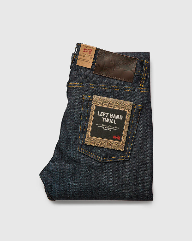 "Left Hand Twill" 13.75oz Selvedge Denim - Weird Guy Fit
