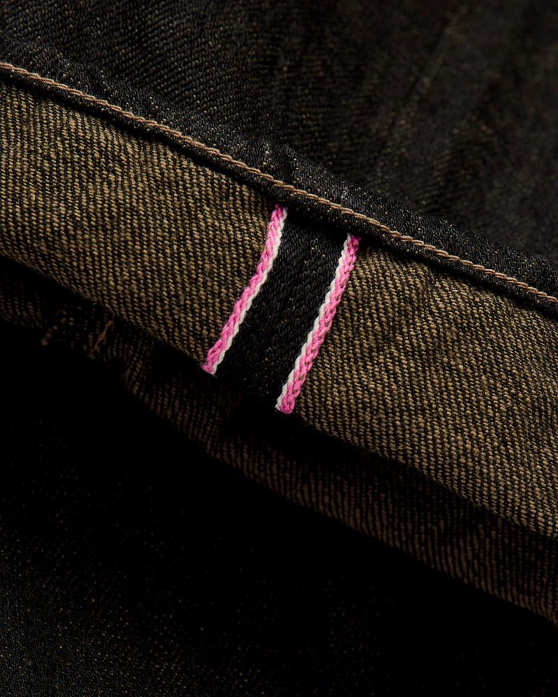 246-BKOL "Kiraku" 12oz Selvedge Denim - Clean Straight Fit