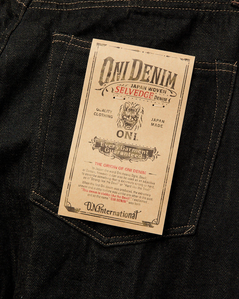 246-BKOL "Kiraku" 12oz Selvedge Denim - Clean Straight Fit