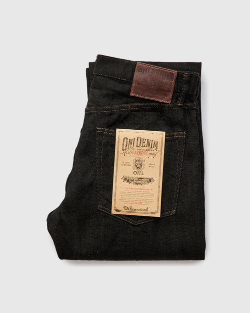 246-BKOL "Kiraku" 12oz Selvedge Denim - Clean Straight Fit