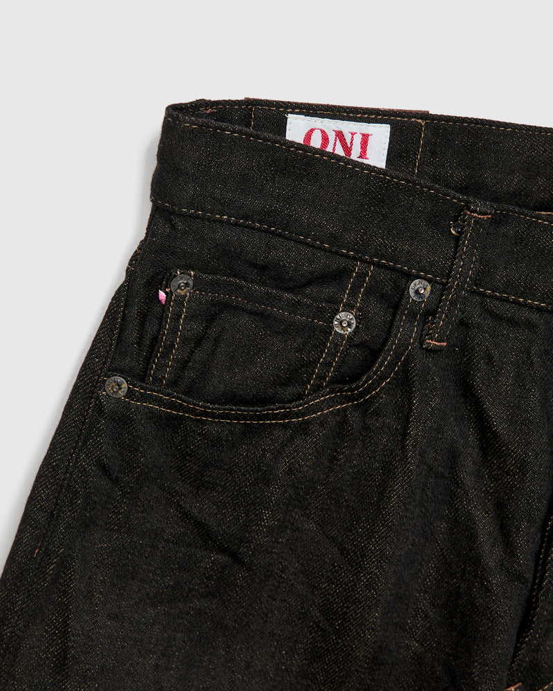 246-BKOL "Kiraku" 12oz Selvedge Denim - Clean Straight Fit