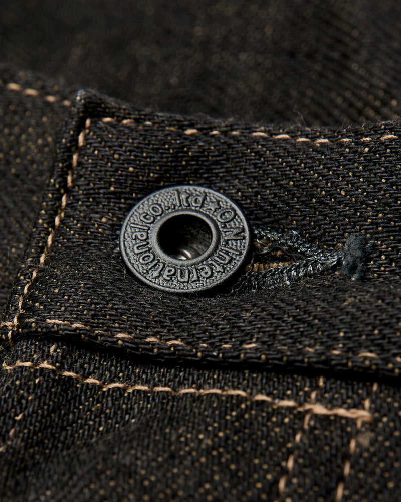 246-BKOL "Kiraku" 12oz Selvedge Denim - Clean Straight Fit