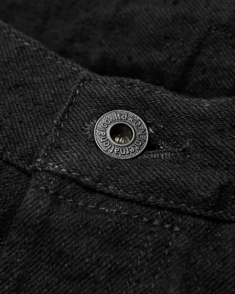902CCD-BKBK "Crushed Concrete Black" 15oz Selvedge Denim - High Tapered Fit