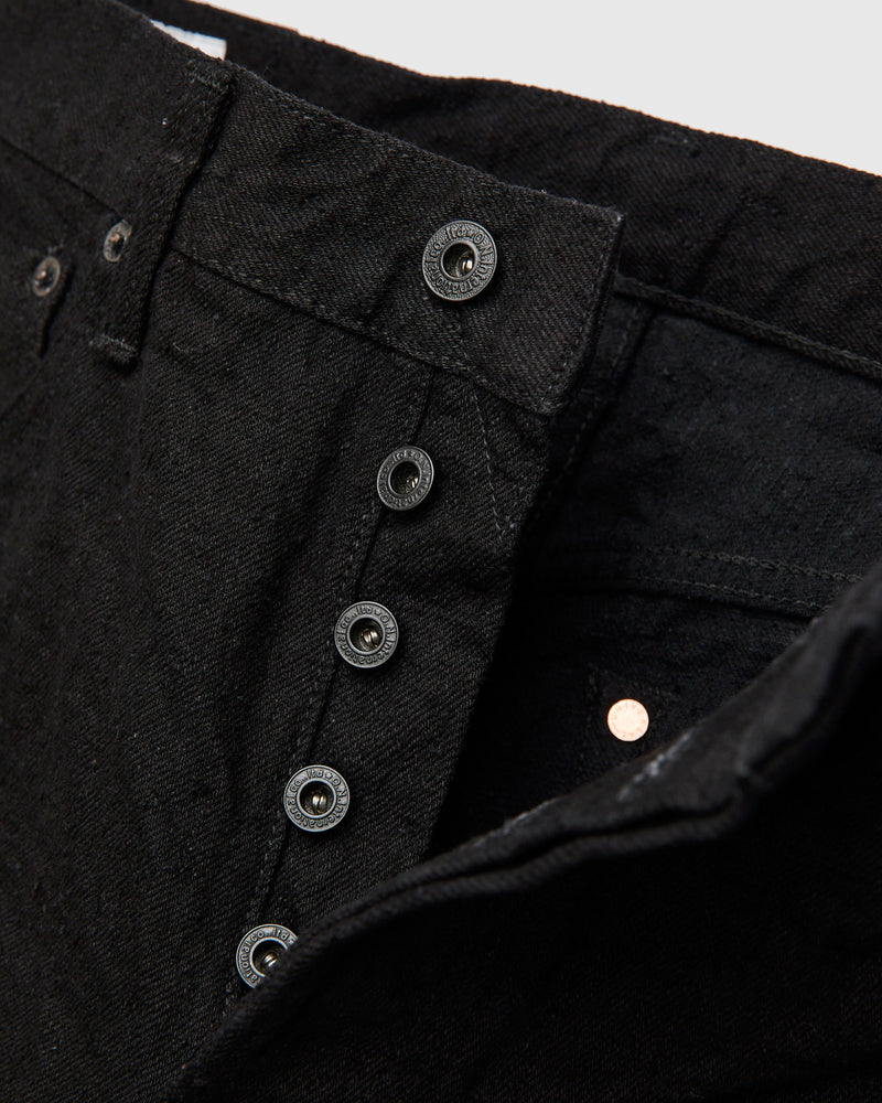288CCD-BKBK "Crushed Concrete Black" 15oz Selvedge Denim - Classic Straight Fit
