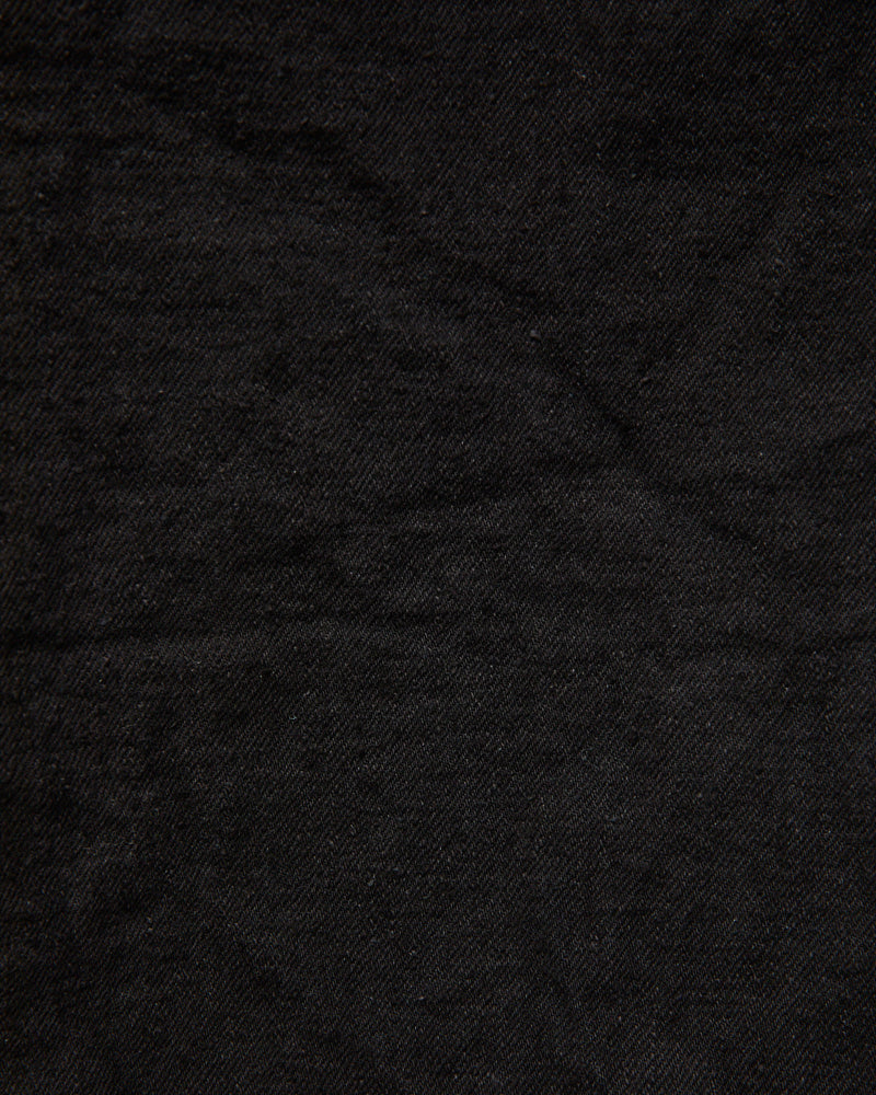 246CCD-BKBK "Crushed Concrete Black" 15oz Selvedge Denim - Clean Straight Fit